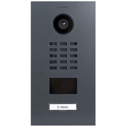 Portier vidéo ip avec lecteur de badge rfid - D2101V ral 7015