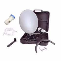 Xoro ACC400402, 10,7 - 12,75 GHz, Noir, Gris, Acier, 3,85 cm, 450 mm, 450 mm