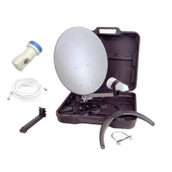 Xoro ACC400402 antenne satellites 10,7 - 12,75 GHz Noir, Gris