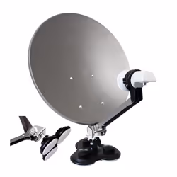 Xoro ACC400402 antenne satellites 10,7 - 12,75 GHz Noir, Gris