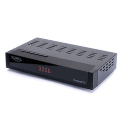 Xoro HRT 8770 Twin Cable, Ethernet (RJ-45), Satellite 4K Ultra HD Noir