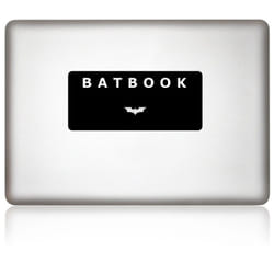 apfelkleber BatBook autocollant décoratif Noir, Transparent Amovible 1 pièce(s)
