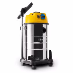 Klarstein 10029113 Aspirateur 30 L Aspirateur sans sac Sec&humide 3400 W Sac à poussière