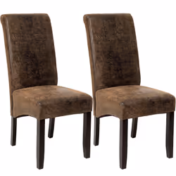 TecTake 401596, Marron, 2 siège(s)