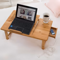 TecTake 401655 Support de livres Marron