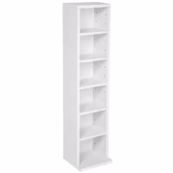 TecTake 401700, Panneaux MDF, Plastique, Blanc