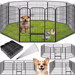 Description générale Découvrez notre parc chiot modulable et robuste, conçu pour offrir à vos chiots un espace sécurisé où il ...