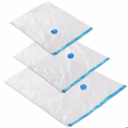 HOUSSE SOUS-VIDE - TECTAKE - Lot de 40 Housses de Rangement sous Vide à Vêtements 3 Tailles