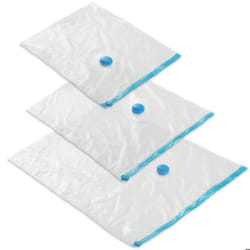 HOUSSE SOUS-VIDE - TECTAKE - Lot de 40 Housses de Rangement sous Vide à Vêtements 3 Tailles