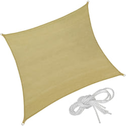 TecTake 401811 Voile d'ombrage Beige