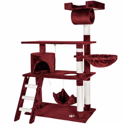 TecTake 401856, Polyester, Bourgogne, 1050 mm, 600 mm, 1410 mm, 13,9 kg