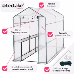 TecTake 401861 Serre résidentielle