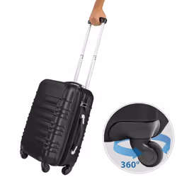 TecTake 402024 pièce de bagage individuel Noir