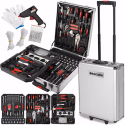 Description générale La boîte à outils Trolley est un ensemble pratique et complet, idéal pour les projets de bricolage et d' ...