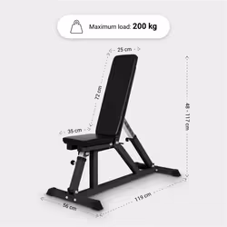 Gorilla Sports 100095-00019-0001 banc de musculation - Vue supplémentaire 11