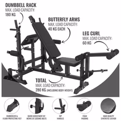 Gorilla Sports 100115-00019-0001 banc de musculation - Vue supplémentaire 10