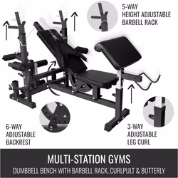 Gorilla Sports 100115-00019-0001 banc de musculation - Vue supplémentaire 11
