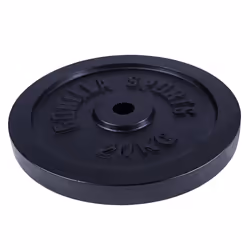 Gorilla Sports 100538-00019-0025 disque de poids 1 pièce Standard Disque de poids en fonte