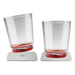 Silwy S025-0502-2 Tasse Rouge, Transparent Universel 2 pièce(s)