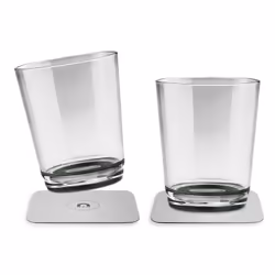 Silwy S025-0507-2, Régler, 0,25 L, Gris, Transparent, Verre, Universel, Rectangulaire