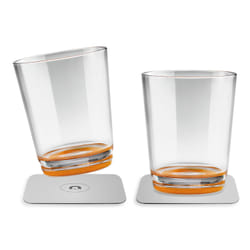 Silwy S025-0508-2 Tasse Orange, Transparent Universel 2 pièce(s)