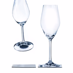 Silwy S020-1302-2, Flûte à champagne, 200 ml, Verre, Transparent, Claire, 2 pièce(s)