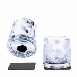 Silwy KO-WH-C-2, Transparent, Plastique, 2 pièce(s), Rond, Claire, 250 ml