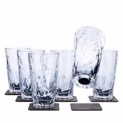 Silwy KO-LD-C-6, Transparent, Verre, 6 pièce(s), Rond, 0,3 ml