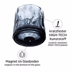 Silwy KO-WH-G-2 Verre à cocktail Verre de boissons d’été