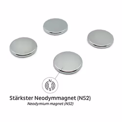 Silwy PM00-14-4 aimant de loisirs créatifs Rond