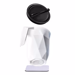 Silwy S030-1401-1, Unique, 0,3 L, Blanc, Plastique, Tasse, Universel