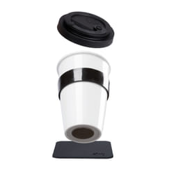 Silwy S038-1403-1-B Tasse Noir, Blanc Universel 1 pièce(s)