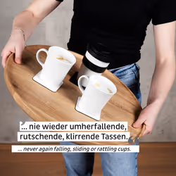 Silwy S038-1403-1-B Tasse Noir, Blanc Universel 1 pièce(s)