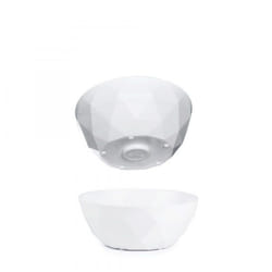 Silwy S0BO-1405-2-W bol Bol de soupe 0,5 L Rond Plastique Blanc 2 pièce(s)