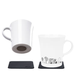 Silwy S027-1309-2-B-CA Tasse Blanc Universel 2 pièce(s)