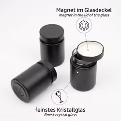 Silwy FM-192-BBB-SM boîte à épices Noir 0,192 L Pot à épices