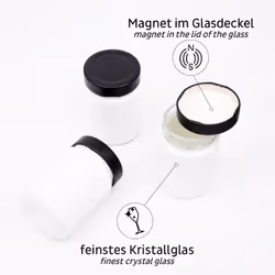 Silwy FM-192-WWB-SM boîte à épices Blanc 0,192 L Pot à épices