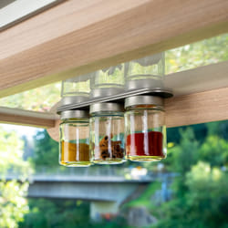 Silwy FM-192-BCS-SM boîte à épices Transparent 0,192 L Pot à épices