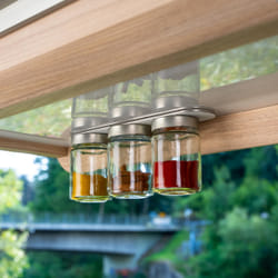 Silwy FM-192-WCS-SM boîte à épices Transparent 0,192 L Pot à épices