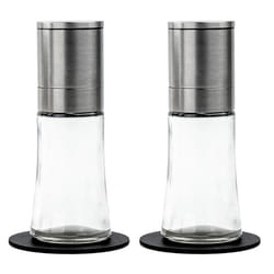 Silwy GM-SP-4 boîte à épices Argent, Transparent 0,1 L Pot à épices