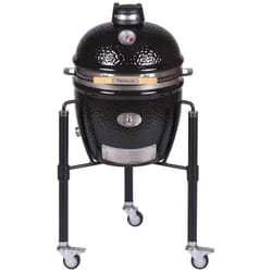 Kamado Monolith junior Pro Série 2.0 - Noir + Chariot