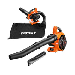 Aspirateur de feuilles mortes thermique - FUXTEC FX-LBS126 - 26cm3 4en1 2 temps souffleur broyeur