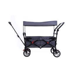 Chariot de jardin pliable Fuxtec Easy Cruiser - transport charge 75 kg – Gris