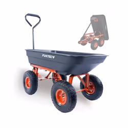 Description générale Le chariot de jardin à benne basculante FUXTEC FX-KW2175 est un outil polyvalent, conçu pour faciliter l ...