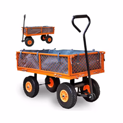Description générale Le chariot pratique et maniable est conçu pour faciliter vos travaux de jardinage et de transport. Il es ...