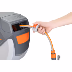 FUXTEC B-FX-WSA30 enrouleur de tuyau d'arrosoir de jardin Boîtier d'enrouleur Automatique Noir, Gris, Orange - Vue supplémentaire 4