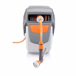 FUXTEC B-FX-WSA30 enrouleur de tuyau d'arrosoir de jardin Boîtier d'enrouleur Automatique Noir, Gris, Orange - Vue supplémentaire 5