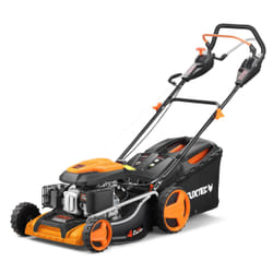 FUXTEC FX-RM5196PROSL tondeuse à gazon Marcher derrière un tracteur tondeuse Essence Noir, Orange, Blanc