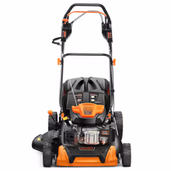 FUXTEC FX-RM5196PROSL tondeuse à gazon Marcher derrière un tracteur tondeuse Essence Noir, Orange, Blanc