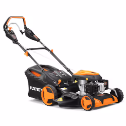 FUXTEC FX-RM5196PROSL tondeuse à gazon Marcher derrière un tracteur tondeuse Essence Noir, Orange, Blanc